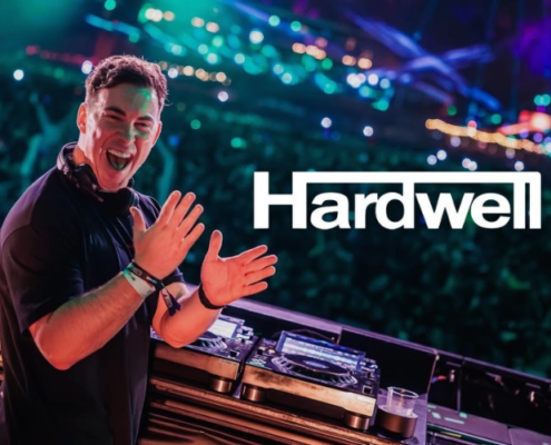 DJ Hardwell klantenbanner