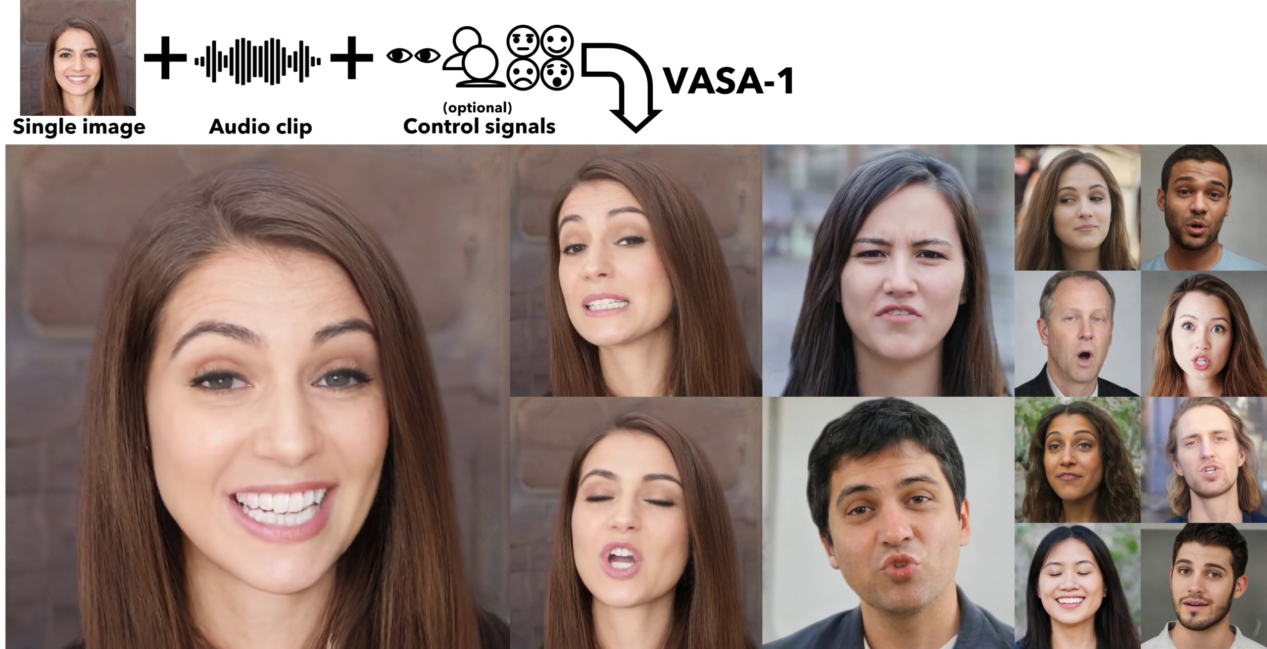 Microsoft unveils VASA-1 video generation