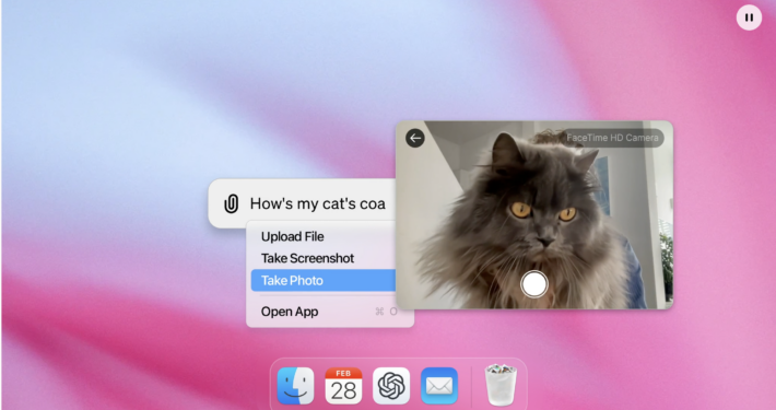 ChatGPT desktop-app for macOS
