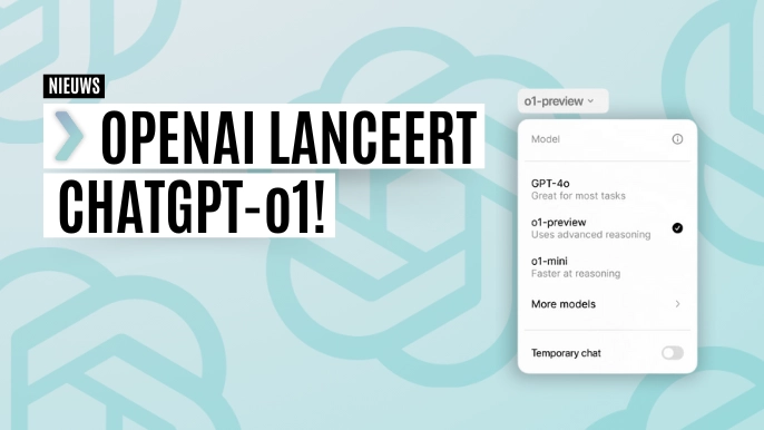 openai lanceert chatgpto1