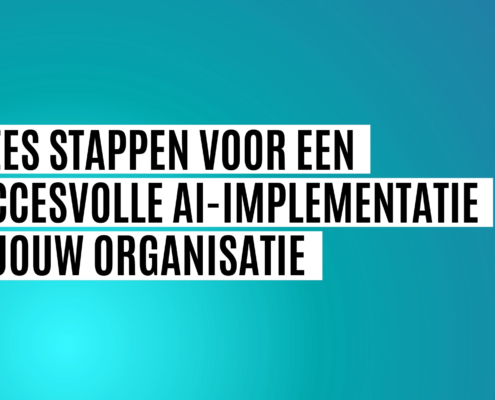 stappenplan ai implementatie