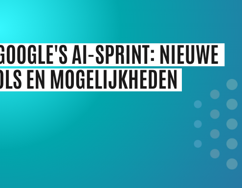 Google's AI-sprint: nieuwe tools en mogelijkheden