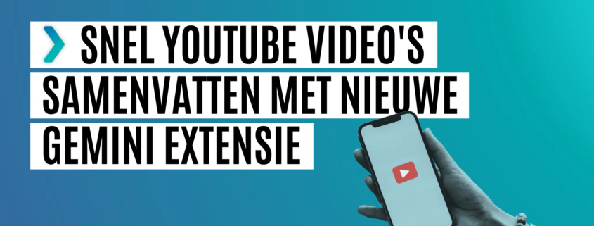 Gemini YouTube extensie