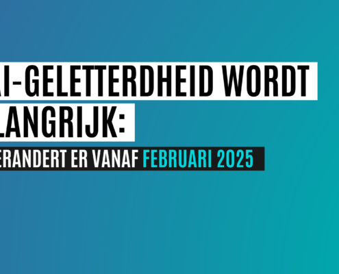 AI-geletterdheid wordt belangrijk