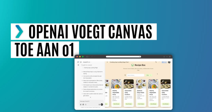 OpenAI voegt Canvas toe