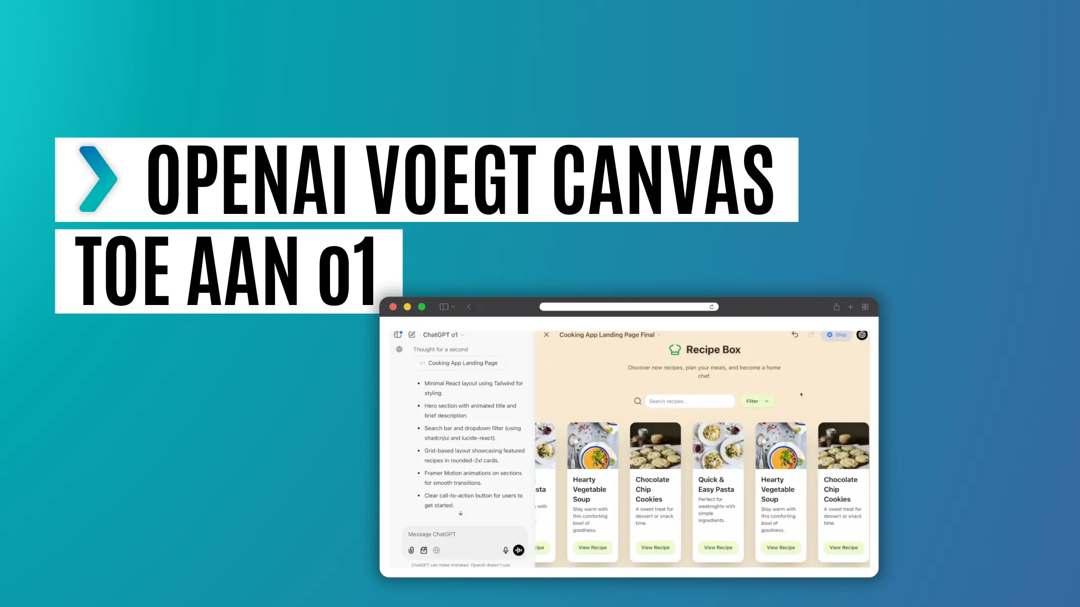 OpenAI adds Canvas