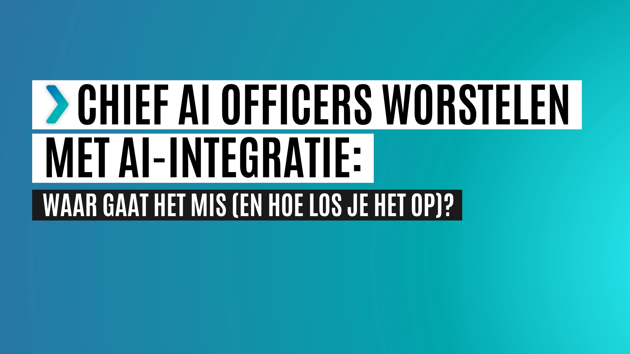 chief ai officers