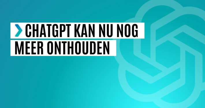 chatgpt onthouden