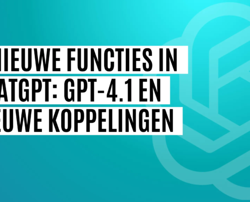 chatgpt nieuwe functies