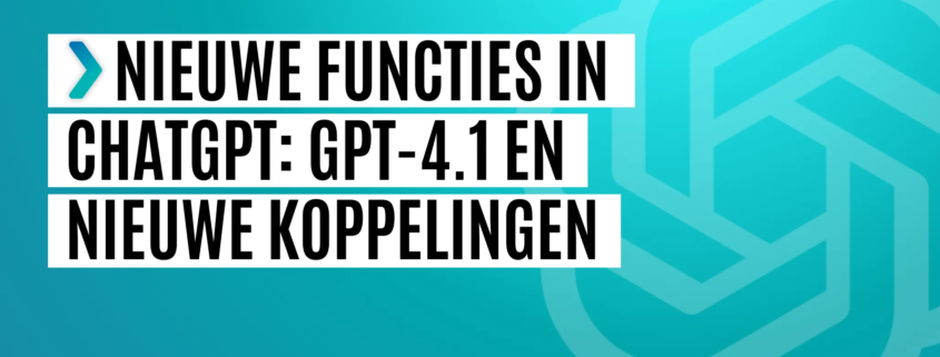 chatgpt nieuwe functies