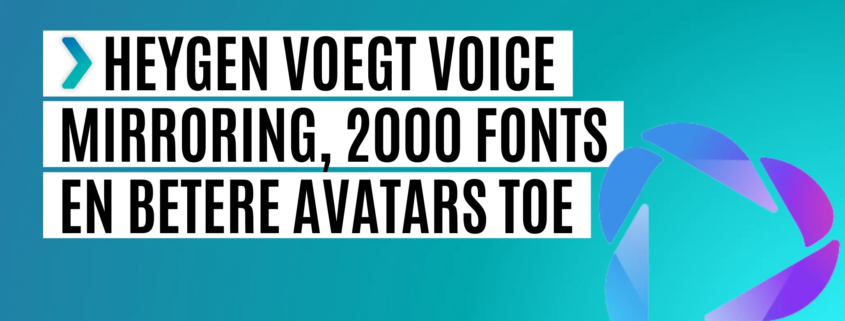 heygen voice mirroring
