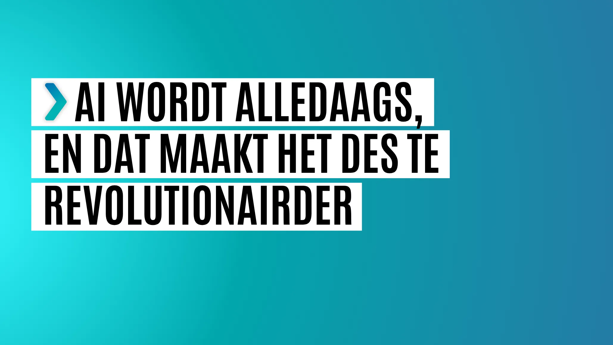 ai wordt alledaags