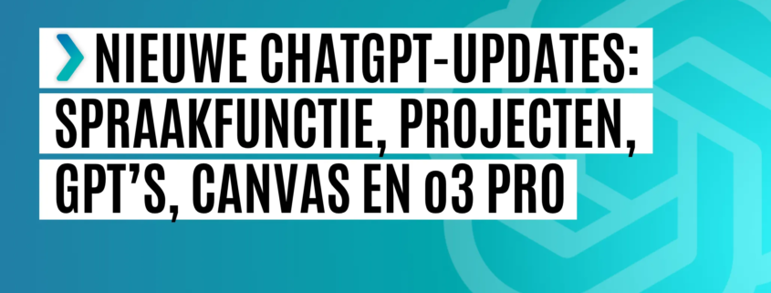 chatgpt nieuwe updates