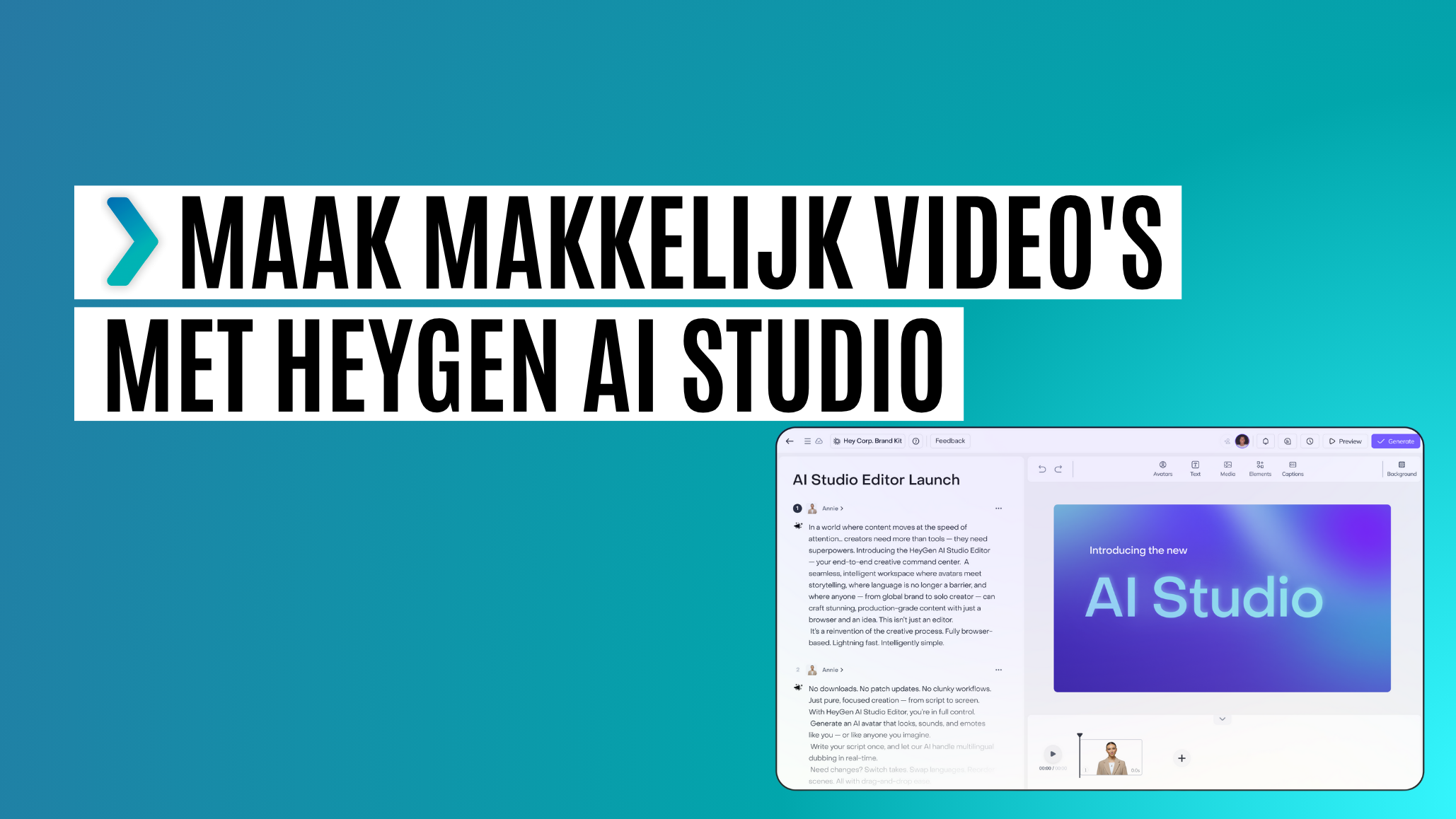 heygen ai studio