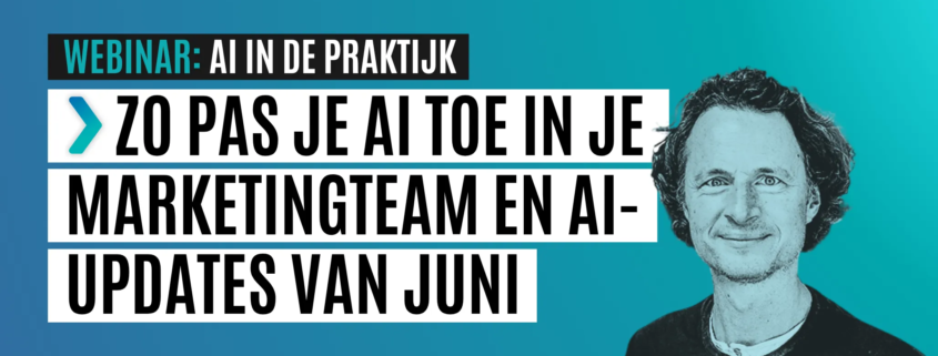 zo pas je ai toe in je marketingteam