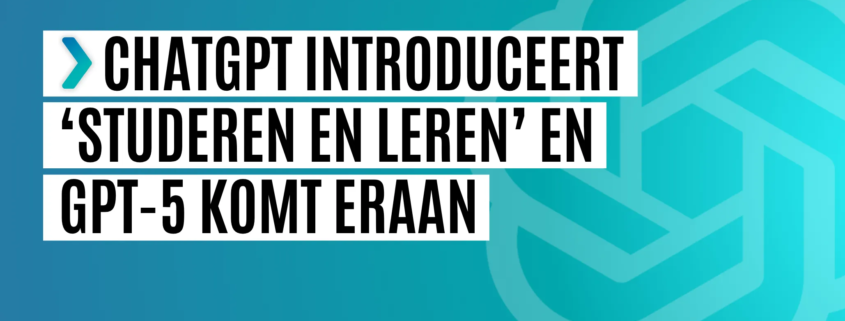chatgpt studeren leren