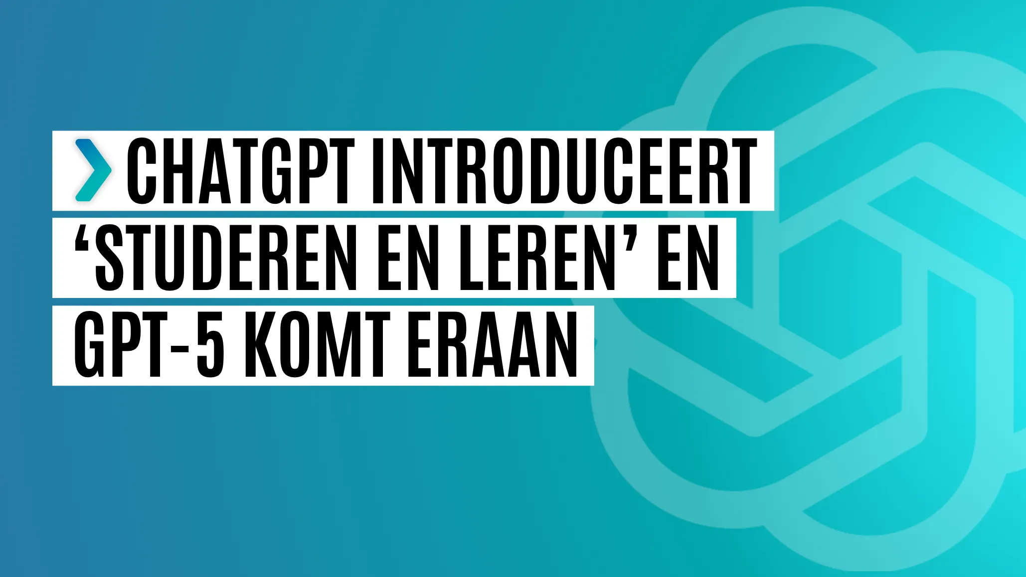 chatgpt studeren leren