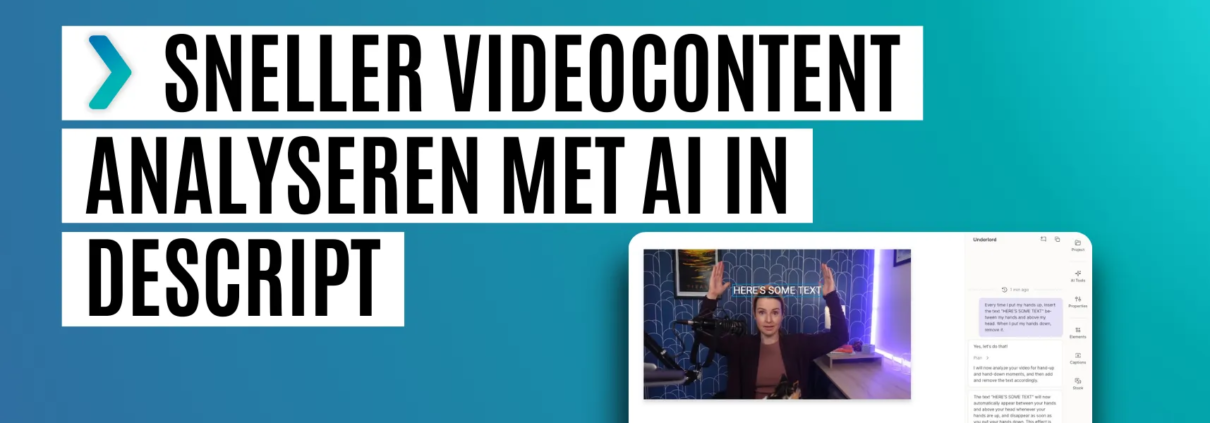 descript analyseren