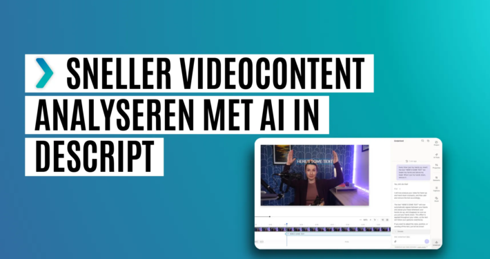 descript analyseren