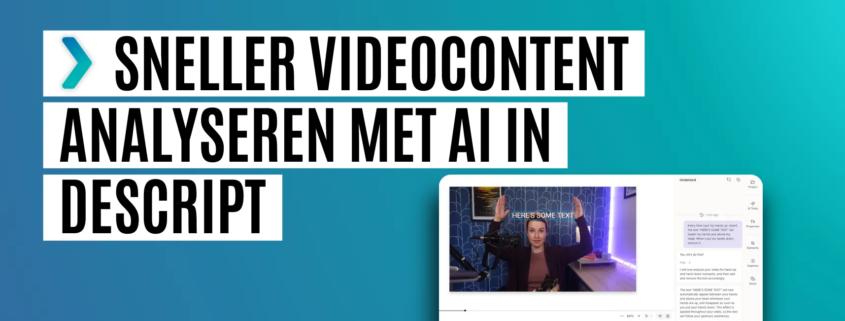 descript analyseren
