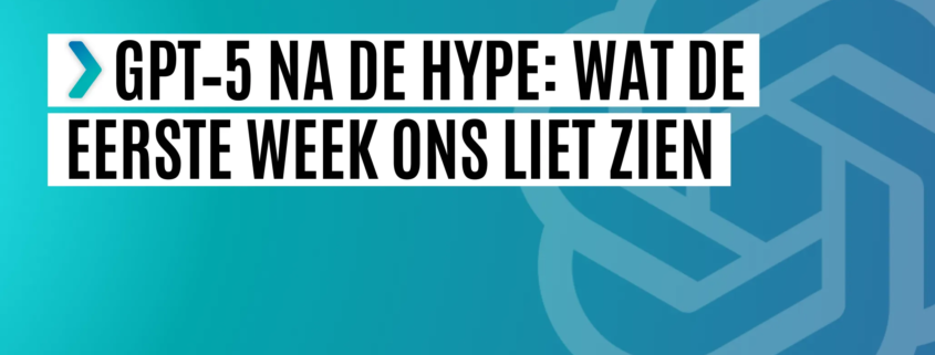 gpt-5 eerste week