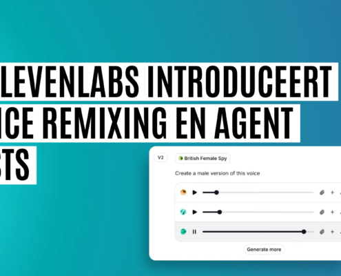 elevenlabs voice remixing