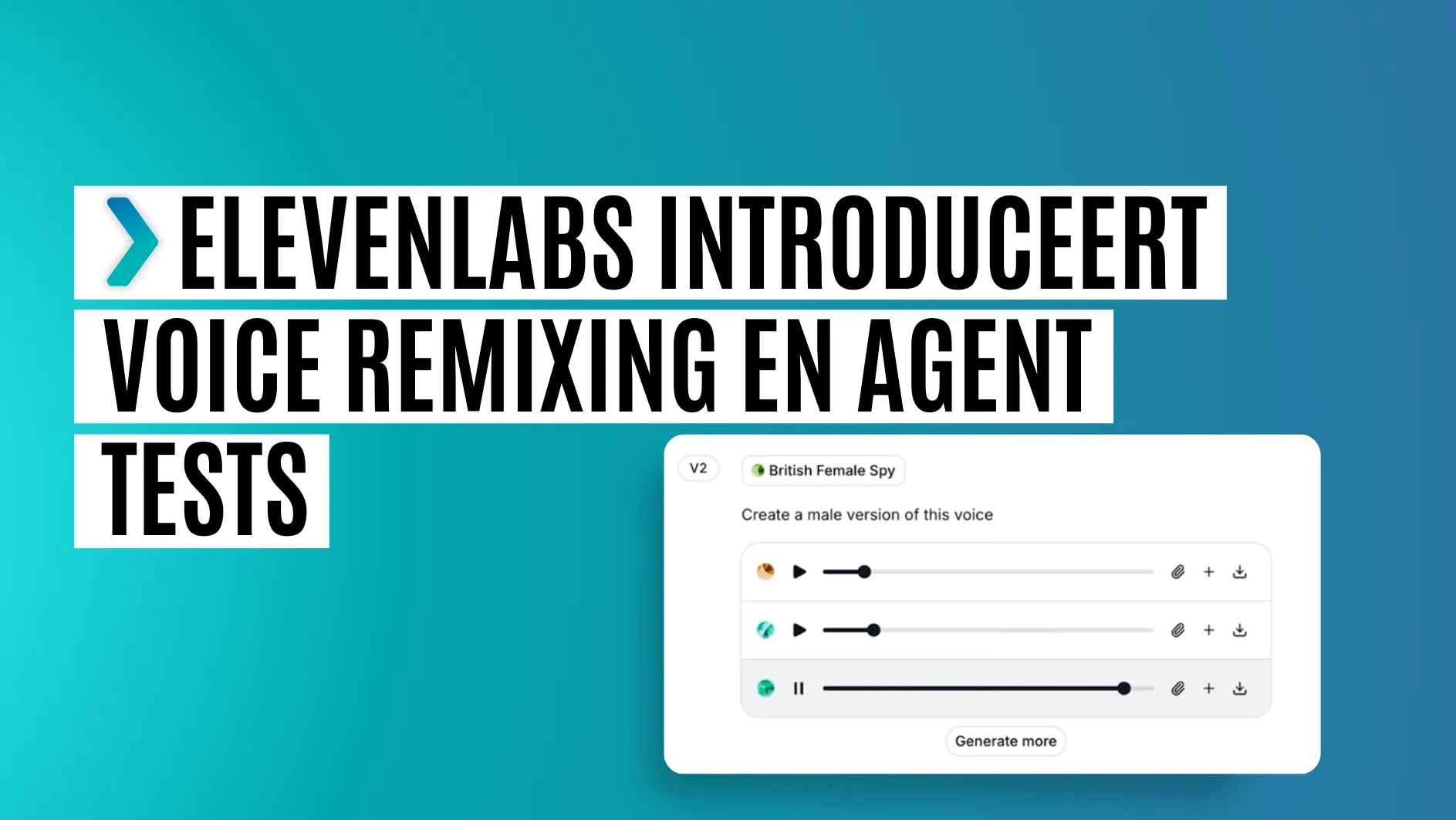 elevenlabs voice remixing