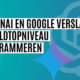 openai google programmeren