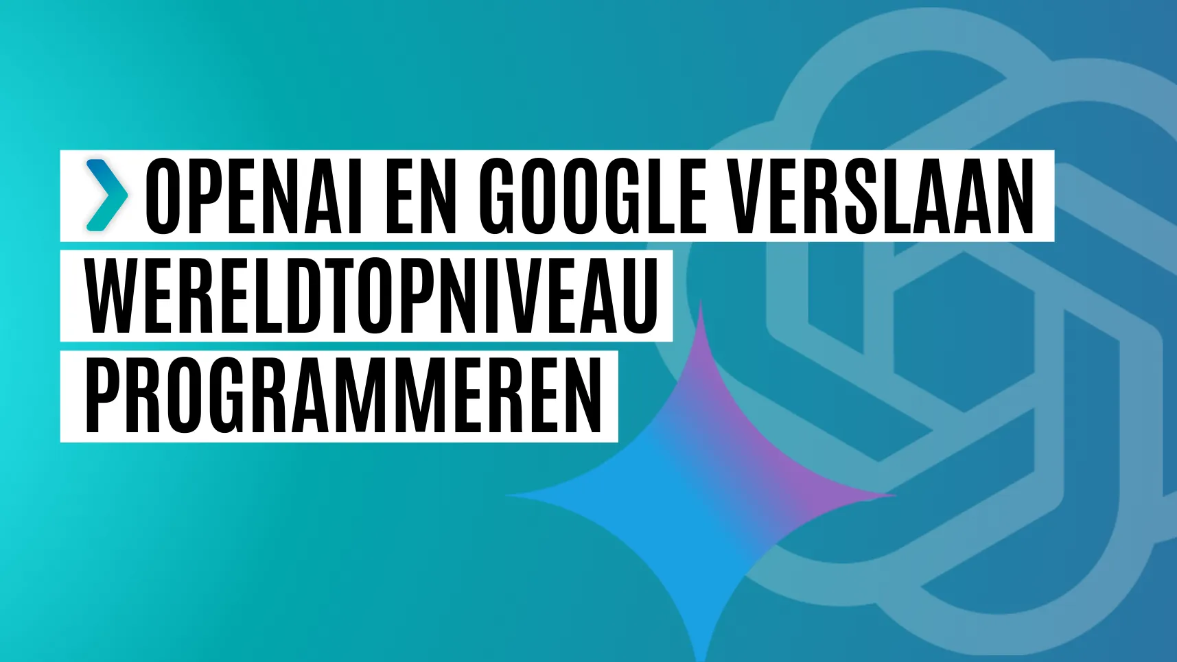 openai google programmeren