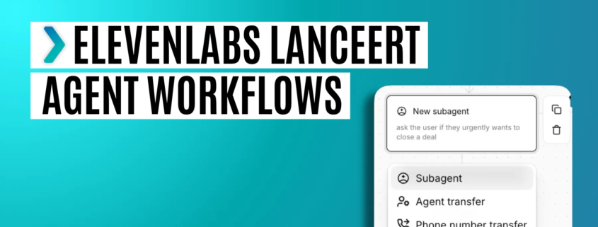 elevenlabs agent workflows