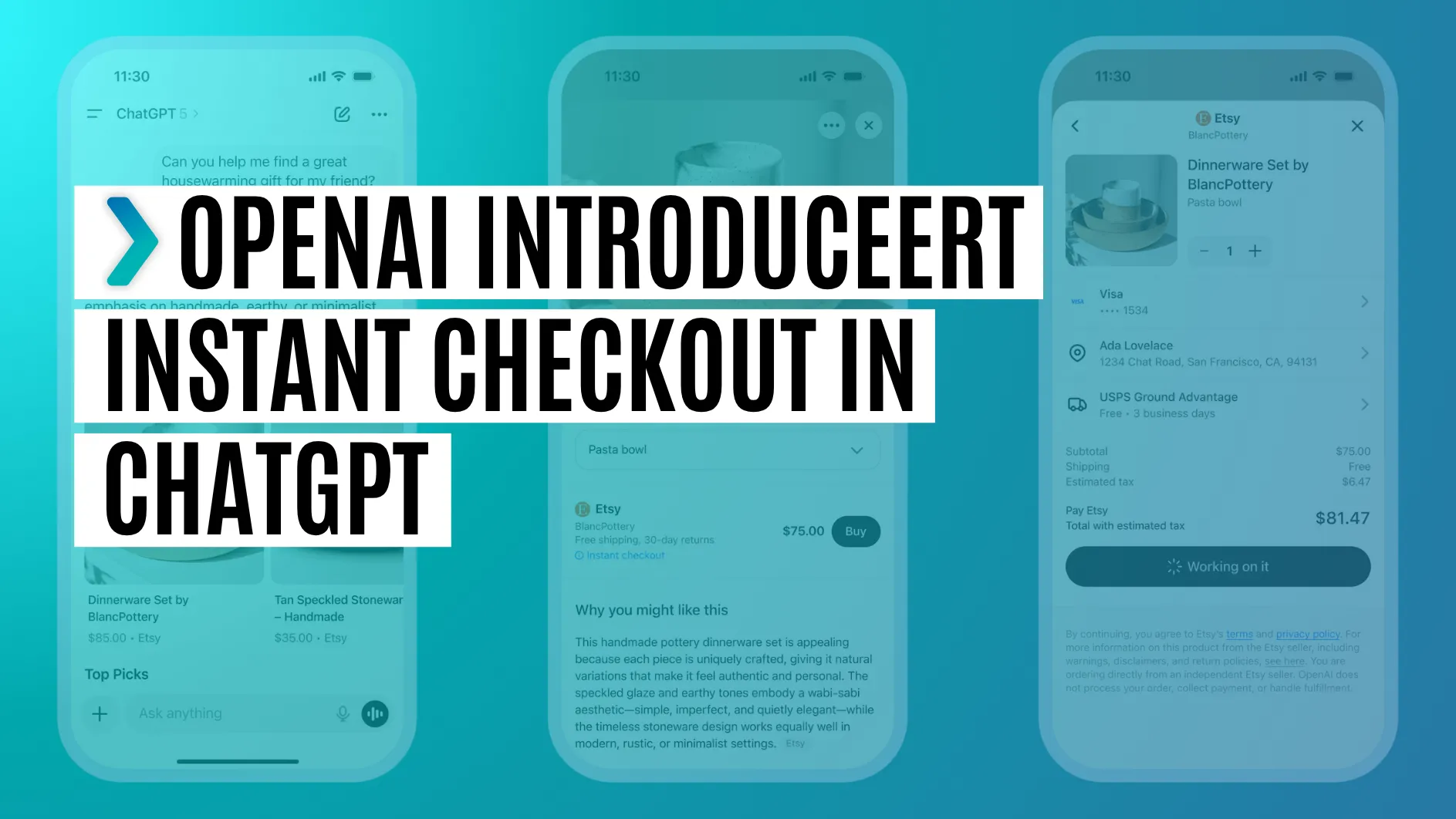 instant checkout