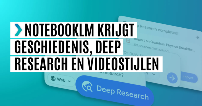 notebooklm geschiedenis