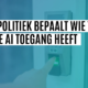 politiek ai toegang