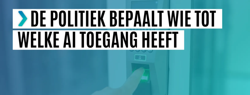 politiek ai toegang
